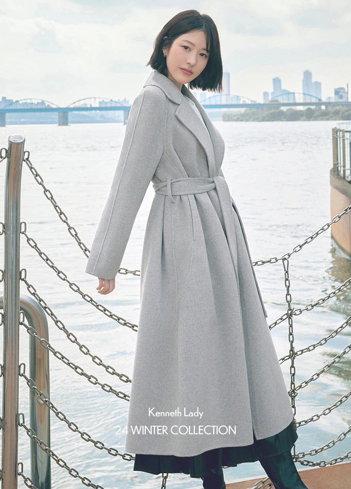 Kenneth lady[ケネスレディー] Evelyn Shirt Dress BYLYNNSHOP] 2024 WINTER KENNETH LADY COLLECTION