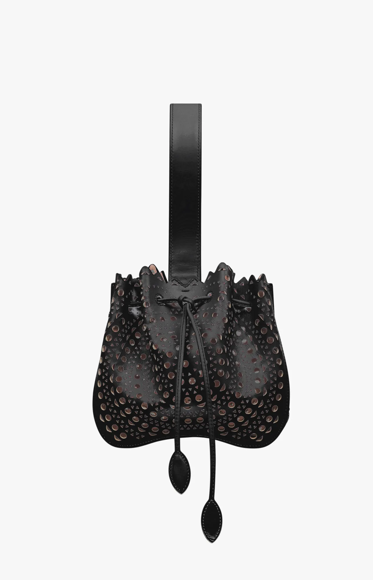 BYLYNNSHOP] 알라이아 로즈마리 펀칭 브레이슬릿 버킷백 Alaia