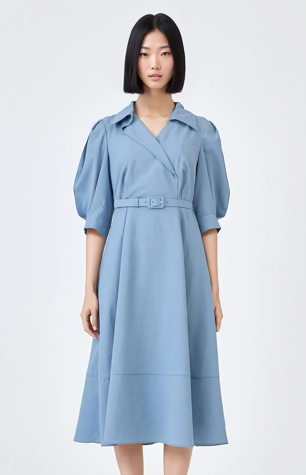 수빈です。 BYLYNNSHOP] 스킨느 셔츠 원피스